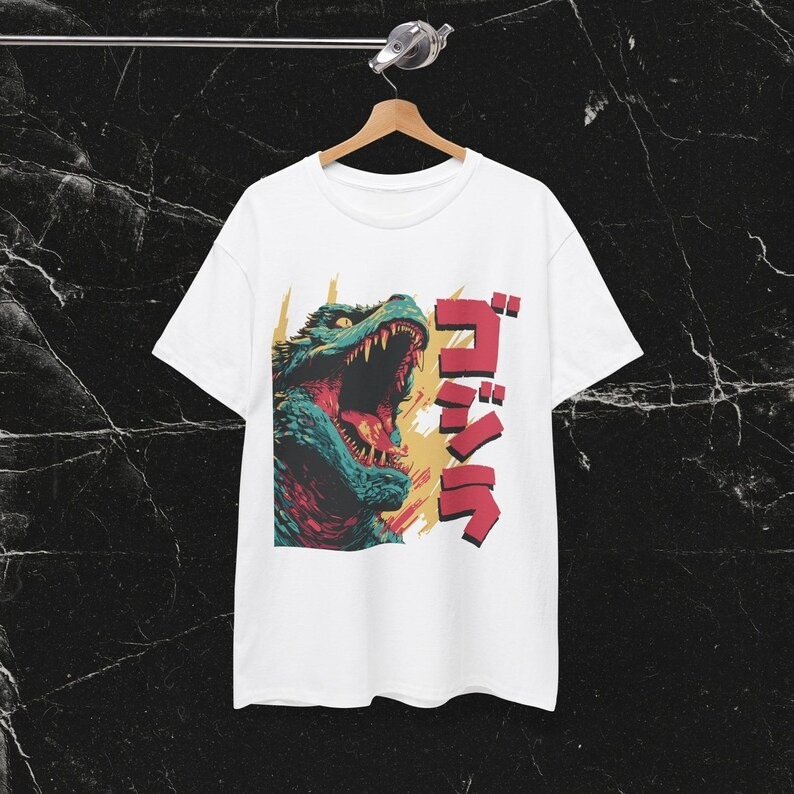 Kaos Grafis Film Kaiju Jepang  - Street Fashion In Japan ulasan dan harga