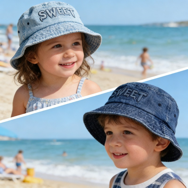Topi Bucket Retro Jepang untuk - Street Fashion Kids ulasan dan harga