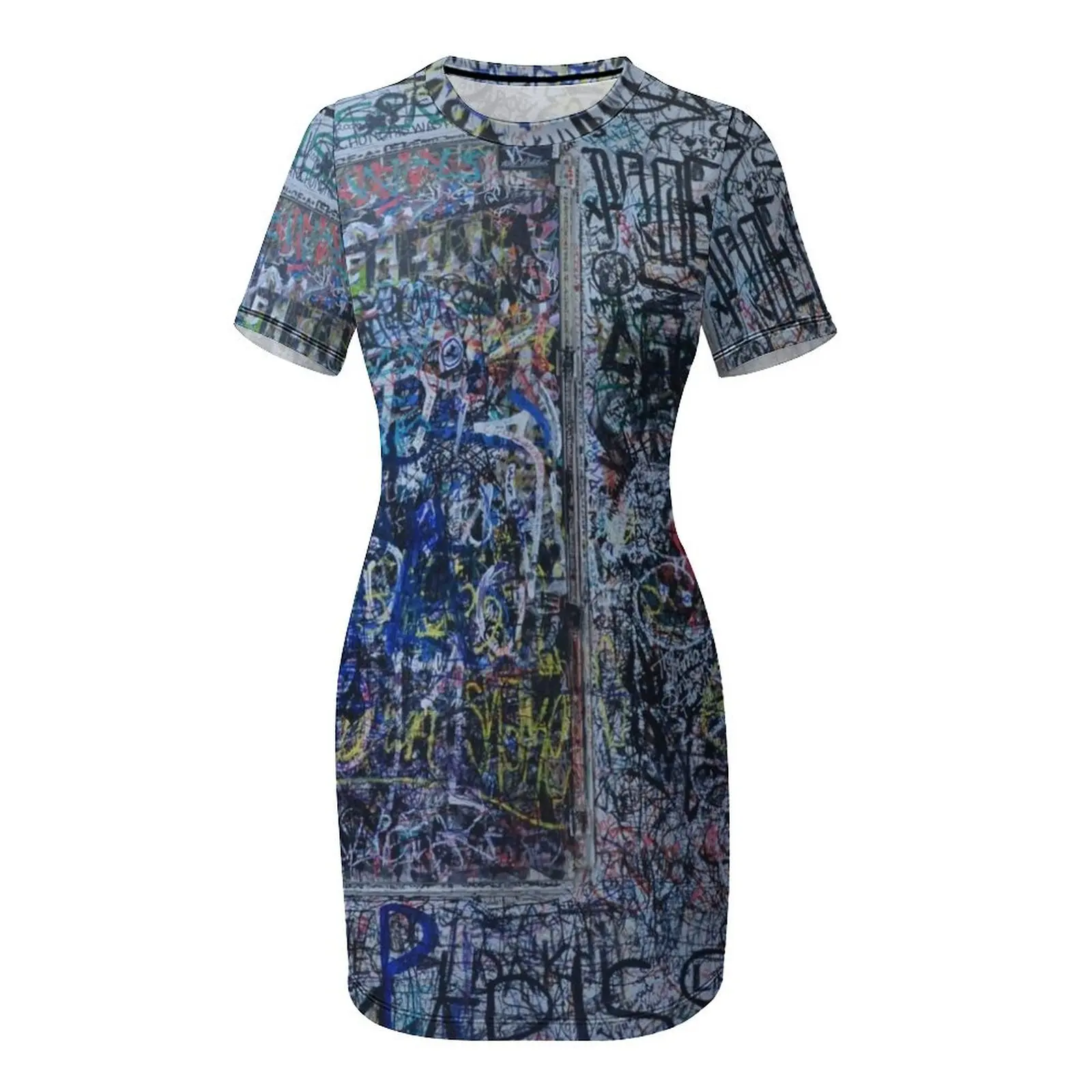 Seni-Urban: Gaun Lengan Pendek - Street Fashion Online ulasan dan harga
