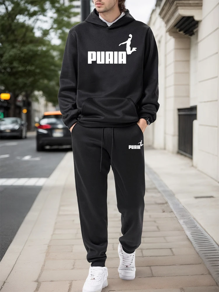 Setelan Pria/Hoodie/Celana 202 - Street Fashion Male ulasan dan harga