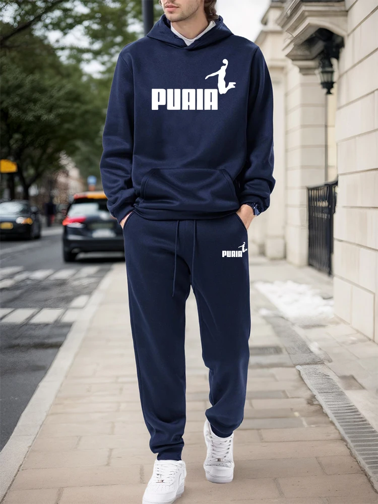 Setelan Pria/Hoodie/Celana 202 - Street Fashion Male ulasan dan harga