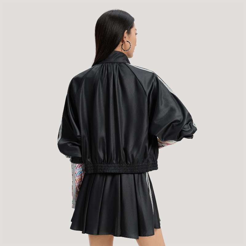 Jaket Zip Asimetris Adidas Wov - Street Fashion Adidas ulasan dan harga