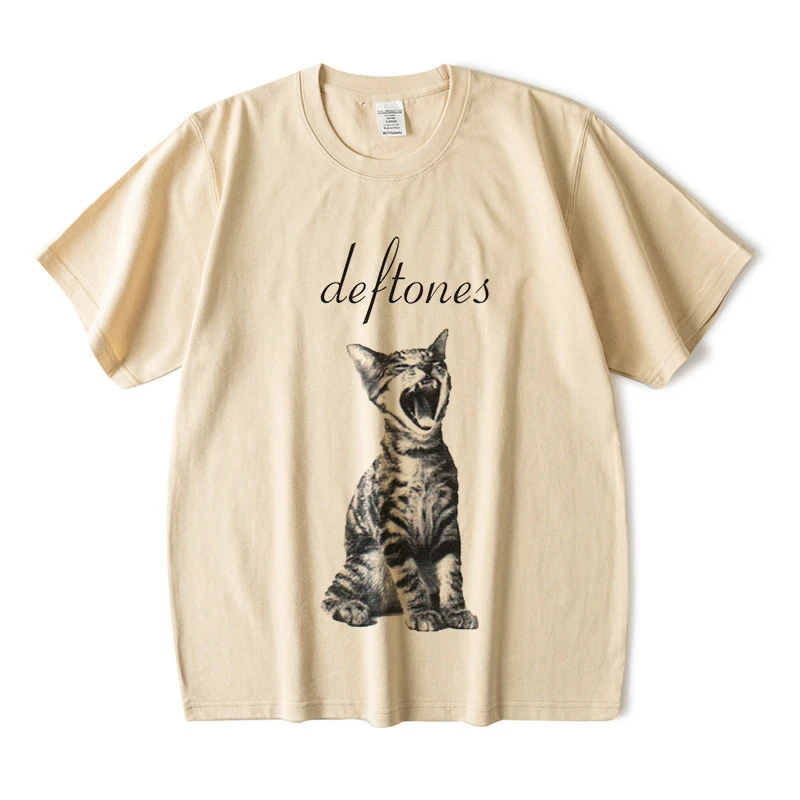 Kaus Lengan Pendek Motif Kucin - Fashion Street Cat ulasan dan harga