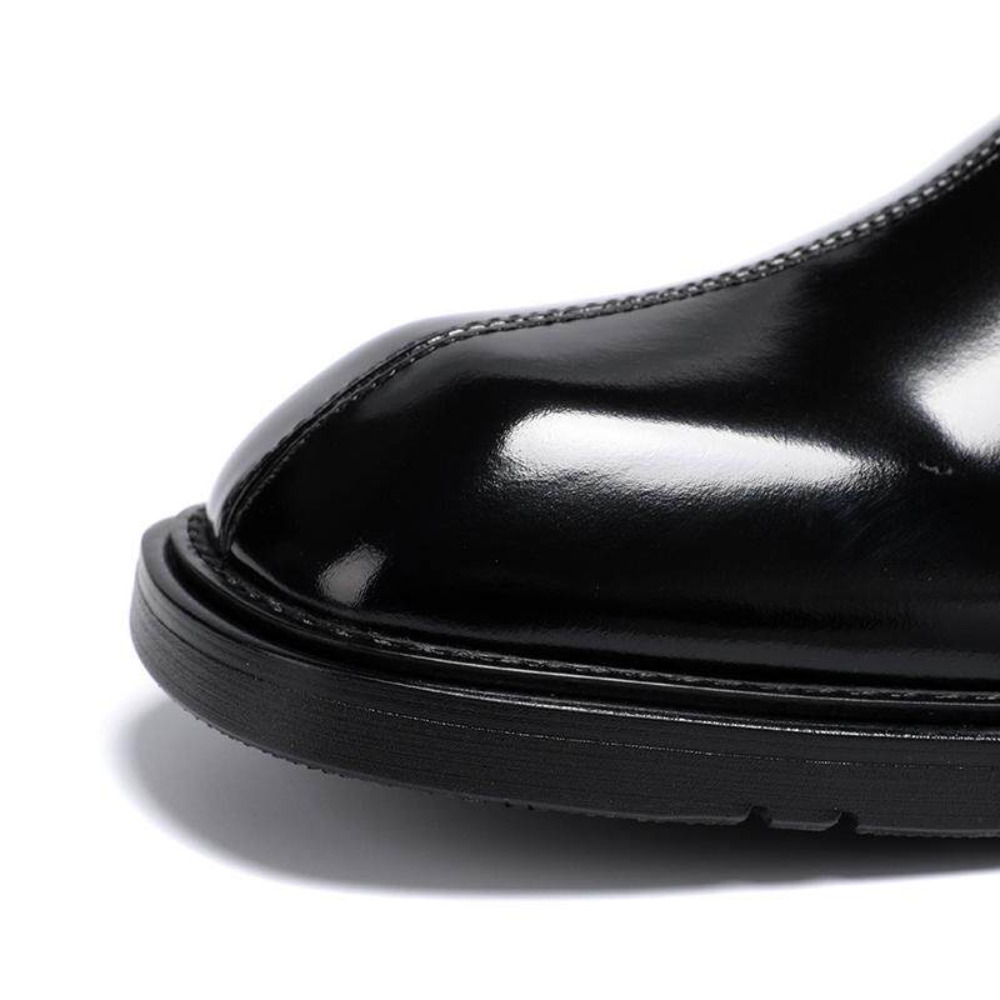 Sepatu Bot Kulit Asli untuk Pr - Street Fashion Online ulasan dan harga