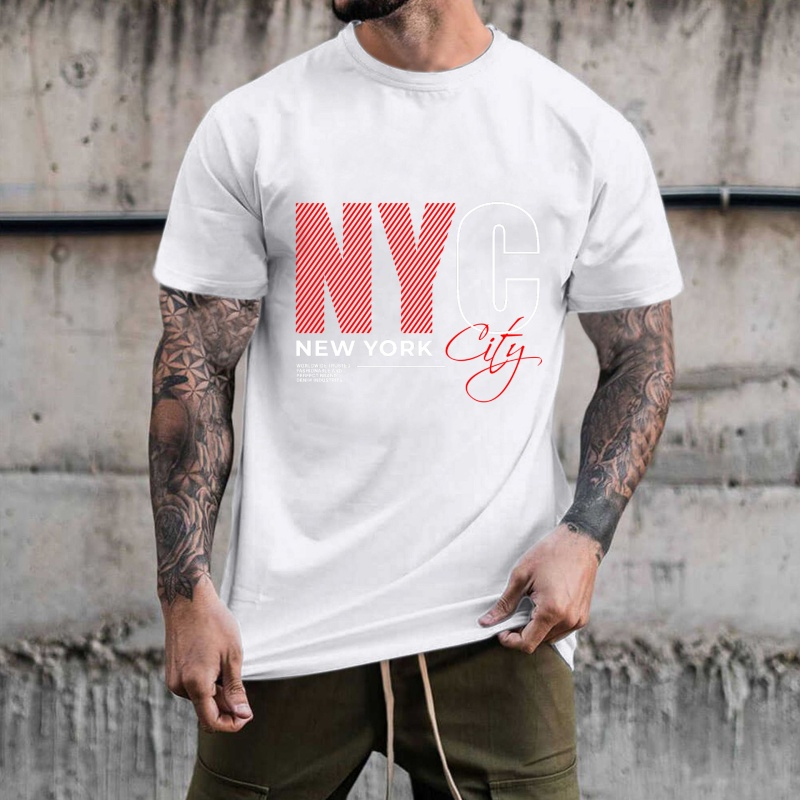 NYC Letter Stripe Heat - Trans - Street Fashion Nyc ulasan dan harga