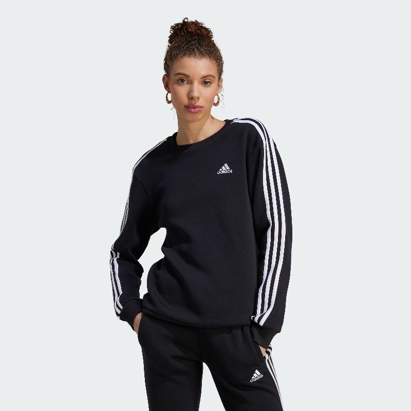 Adidas Big Graphic Print Crew  - Street Fashion Adidas ulasan dan harga