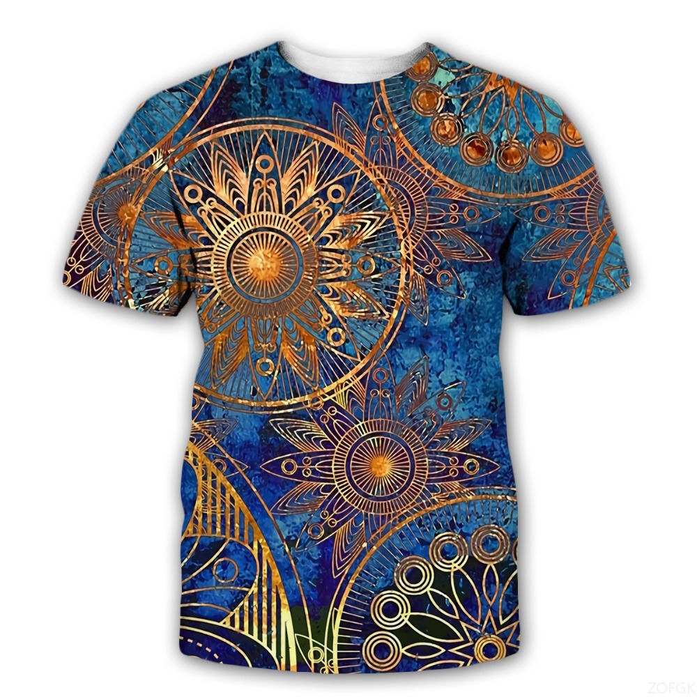 Kaus Gambar Cetak 3D Trippy Si - Street Fashion Kids ulasan dan harga