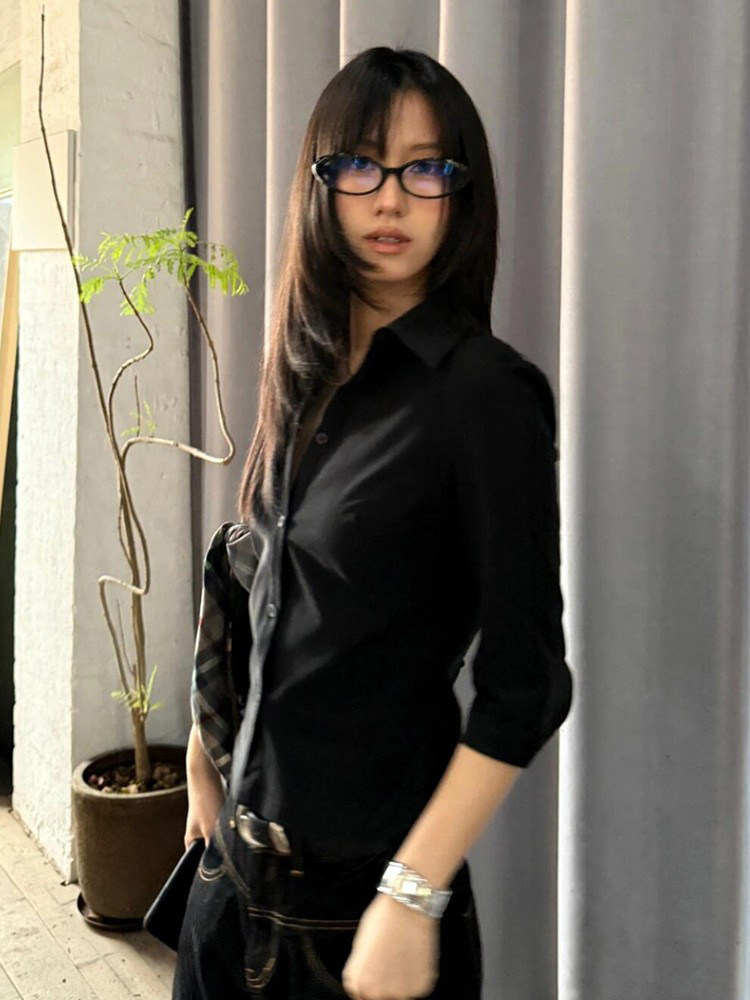 Genayooa Kemeja Kasual Vintage - Street Fashion In Japan ulasan dan harga