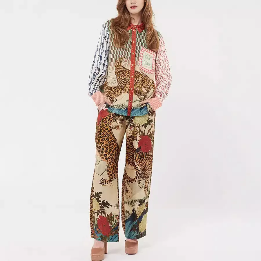Setelan Wanita Motif Hewan Tre - Italy Fashion Street ulasan dan harga