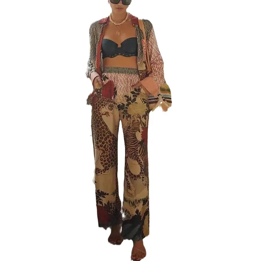 Setelan Wanita Motif Hewan Tre - Italy Fashion Street ulasan dan harga
