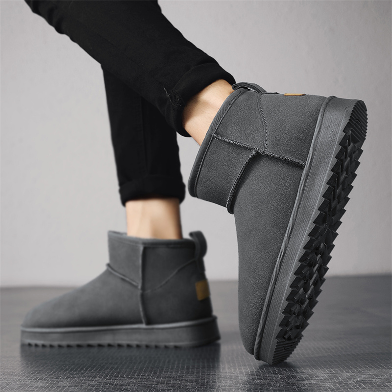 Sepatu Bot Mini Suede Cokelat  - Street Fashion Online ulasan dan harga