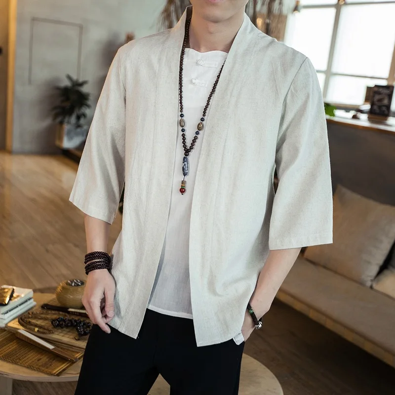 Kimono Jepang Cardigan Pria St - Street Fashion In Japan ulasan dan harga