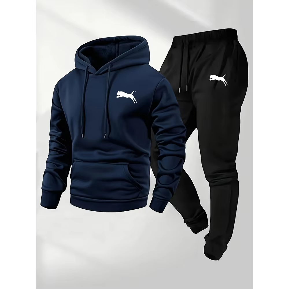 Setelan Hoodie & Celana Pria T - Street Fashion Male ulasan dan harga